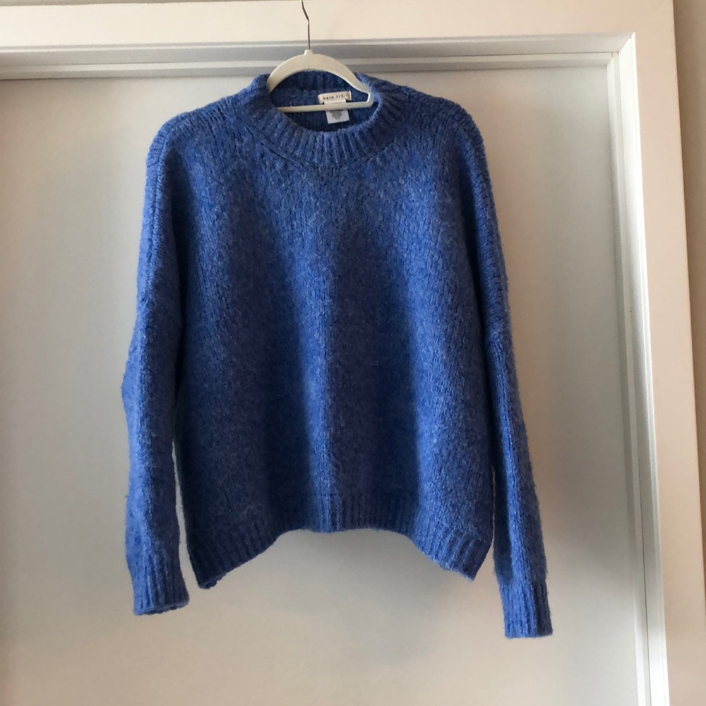 Cobalt blue sweater